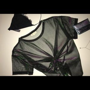 UO holographic mesh top